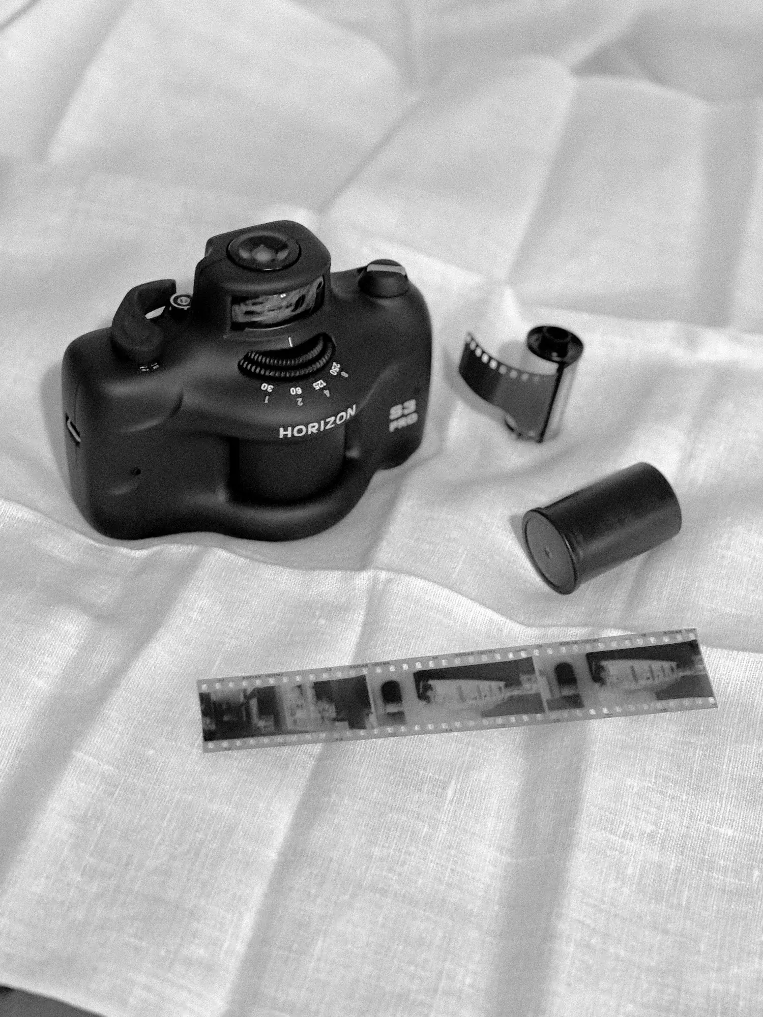 Camera and film rolls